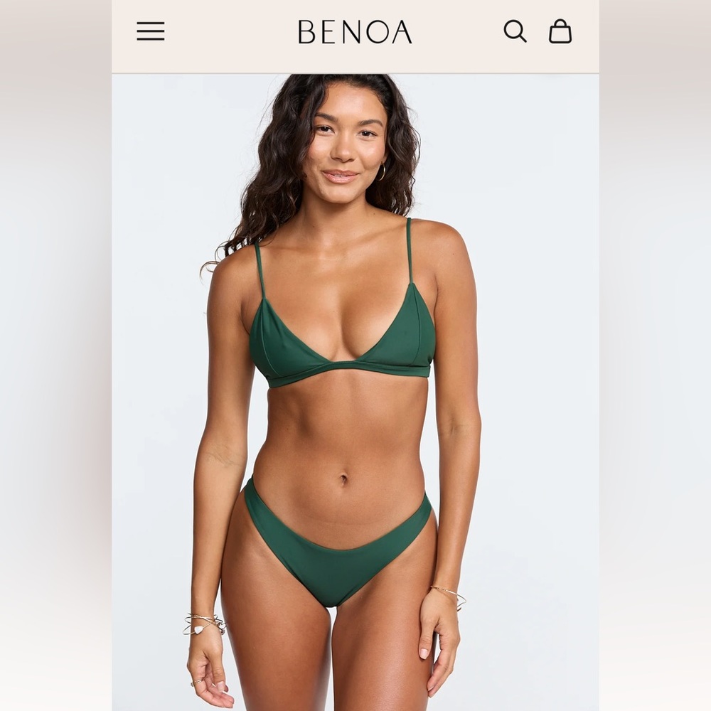 BENOA Bikini Bottom - Large, Fern Green